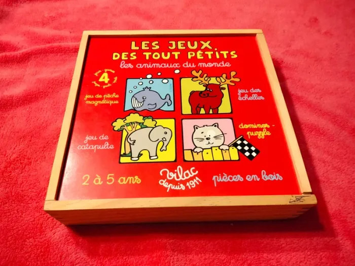 Jeux des tout petits les animaux du monde Vilac-6097