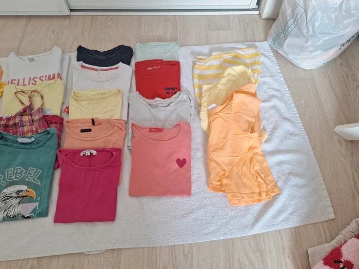 Lot tee-shirts filles - photo numéro 3
