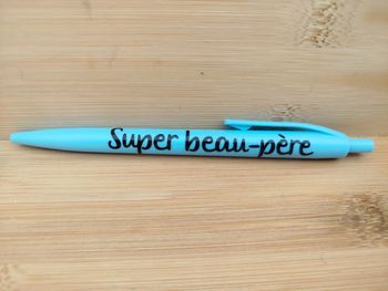 Stylo super beau père