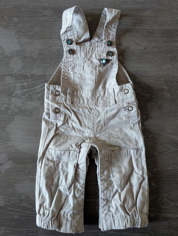 Salopette green forest