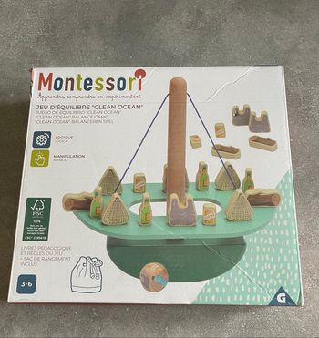 Jeu d’équilibre Montessori
