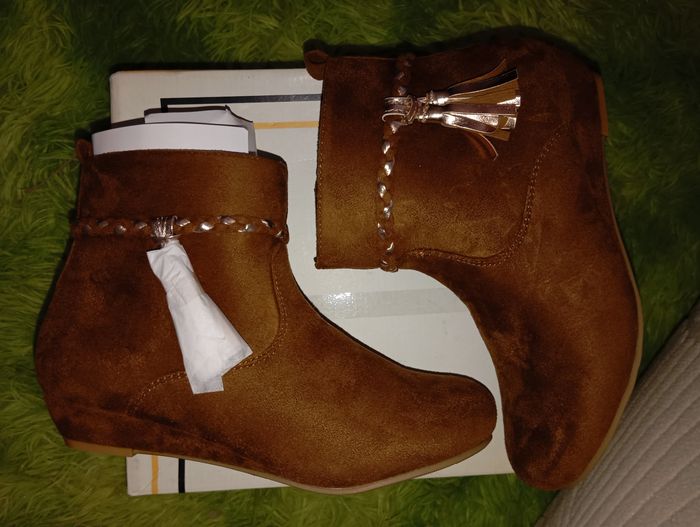 Bottines marron - photo numéro 3