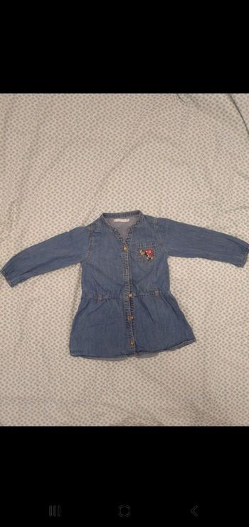 Robe tunique jean