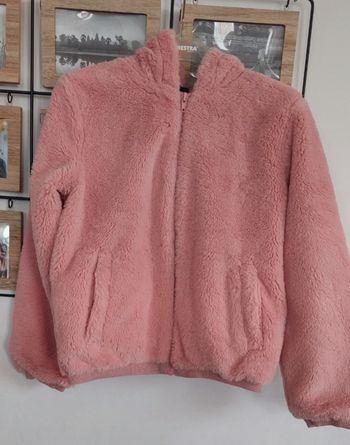 Veste imitation fourrure kiabi