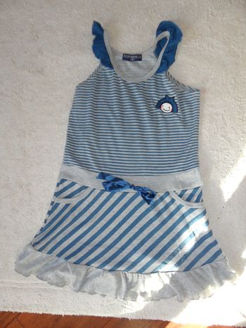 Robe de plage été, fille, taille 6 ans