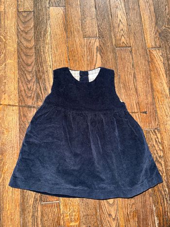 Robe velour little celebs 6 mois