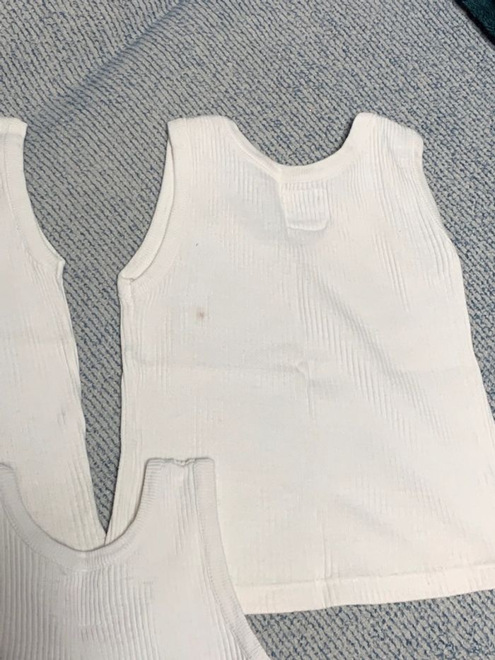 Sous vêtements bébé anciens Polichinelle lot de 3 (2 tailles 4 et 1 taille 2) - photo numéro 6