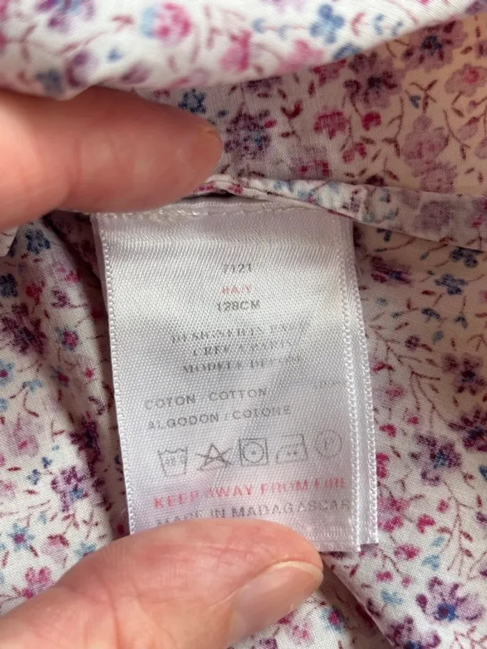 Haut liberty Jacadi 8 ans parfait état - photo numéro 4