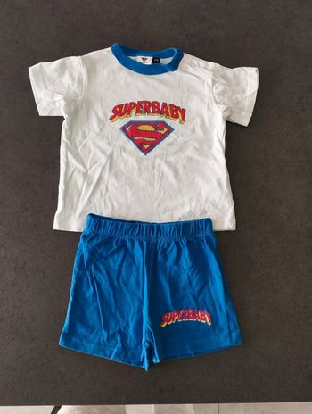 Ensemble superman super bébé