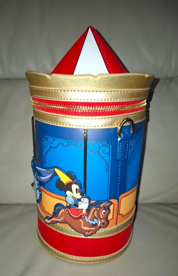 Sac bandoulière mickey taylor minnie mouse carrousel
loungefly disney - photo numéro 8