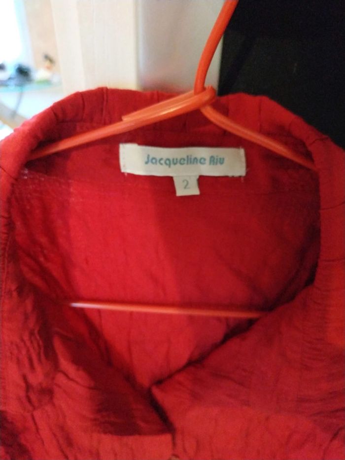 Chemisier effet froissé jacqueline riu taille 2 - photo numéro 2