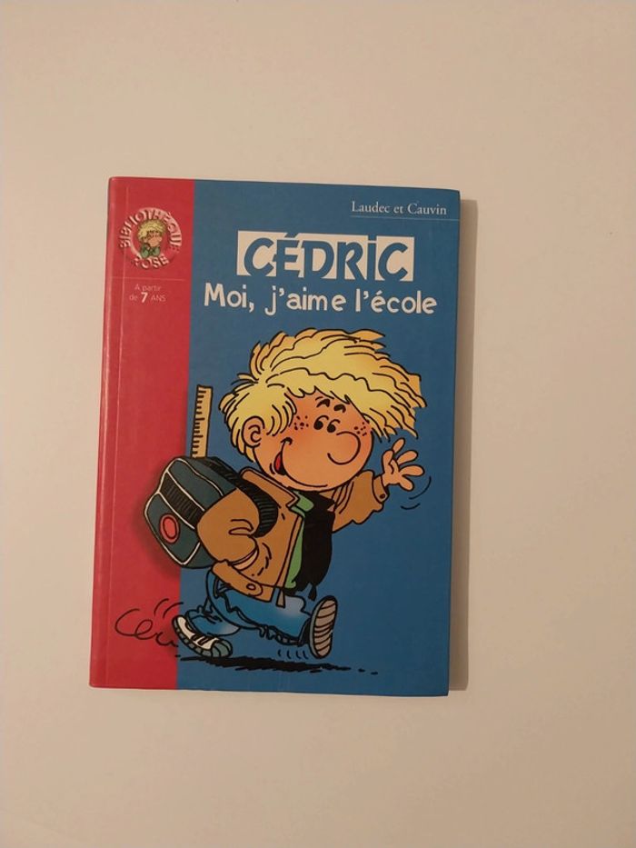Livre cedric "Moi, j'aime l'ecole" des 7A