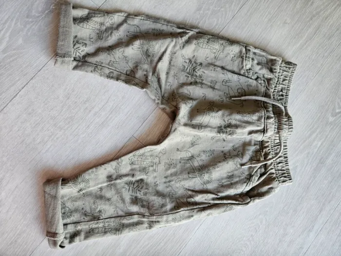 Vertbaudet lot de 2 pantalons molleton excellent état 18 mois 81 cm - photo numéro 6