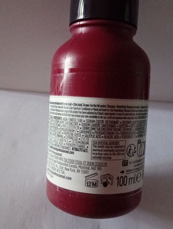 Shampoing l oreal. Vitamino color spectrum. Contenance 100 ml - photo numéro 4