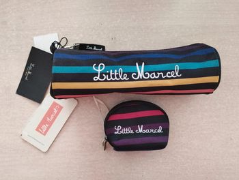 Trousse et porte monnaie Little Marcel