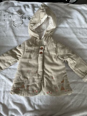 Manteau motif forêt 6 mois