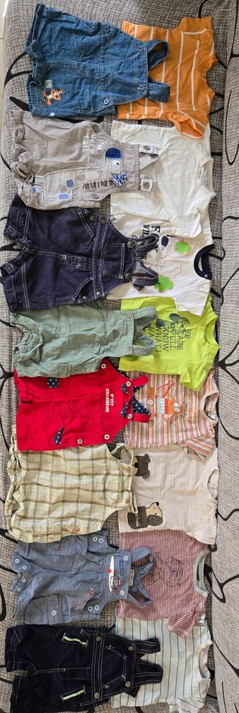 Lot vêtements garçon 3 mois 52 pieces