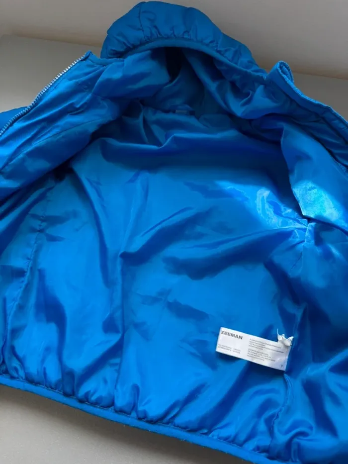 Manteau garçon bleu – Taille 5 ans - photo numéro 6