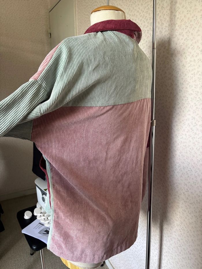 Veste en velours côtelé taille 38 marque shein - photo numéro 3
