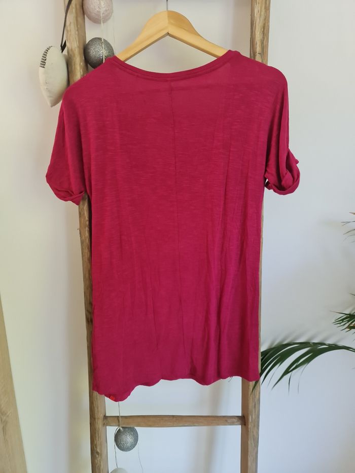 T-shirt long et large taille 38 M Edc by Esprit - photo numéro 2