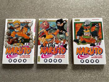 Lot de 3 Manga Naruto