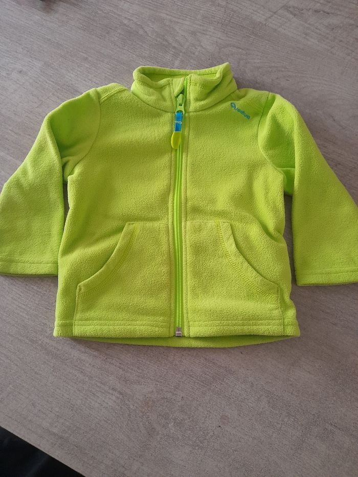 Gilet Quechua garçon 18 mois