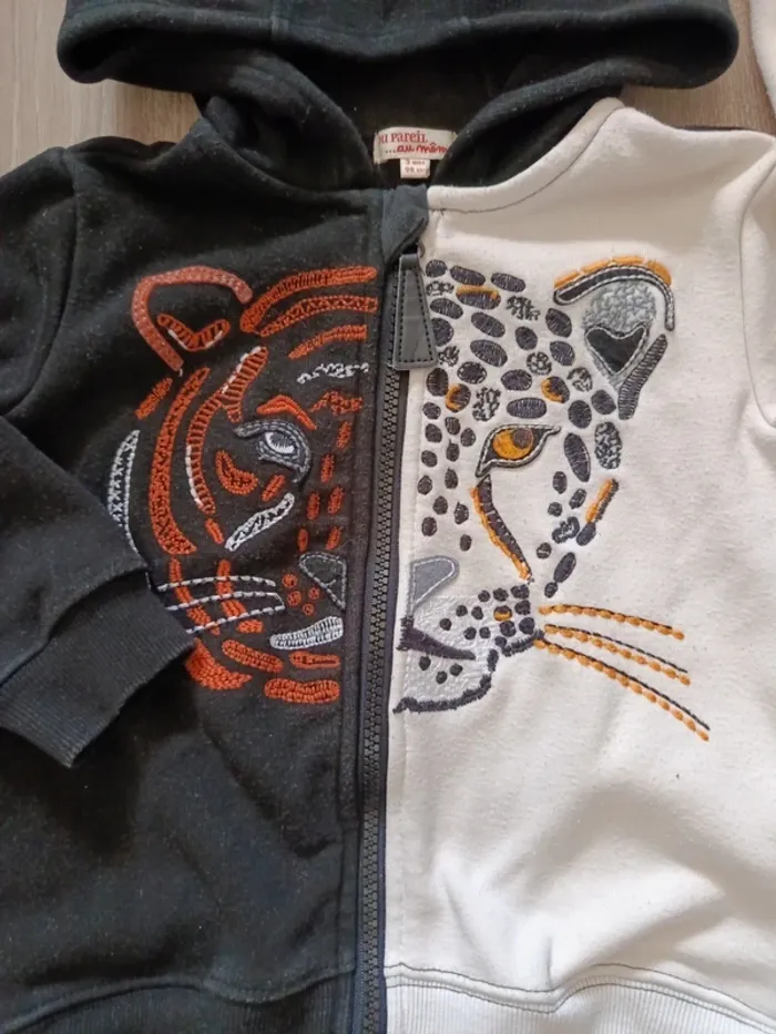 Gilet à capuche 3 ans - photo numéro 3