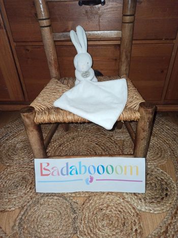 Doudou lapin blanc doudou et compagnie tbe