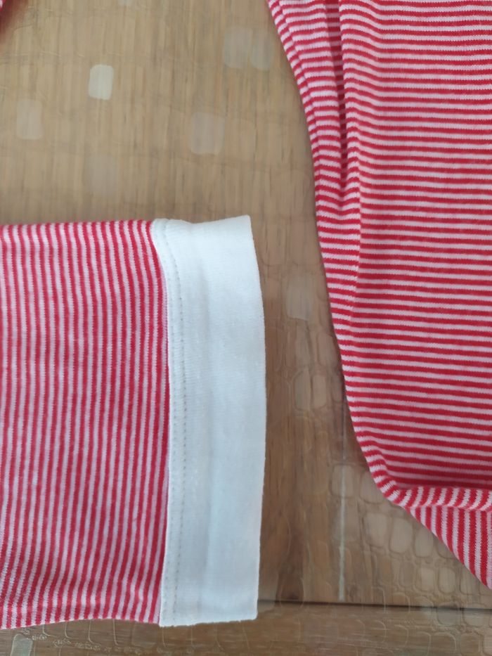 Pyjama rayé Petit Bateau taille 12 ans - photo numéro 3