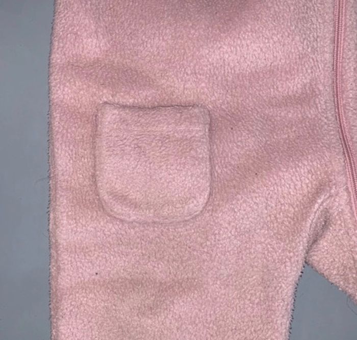 Combinaison rose polaire fourrée taille 18 mois marque Bout'chou - photo numéro 2