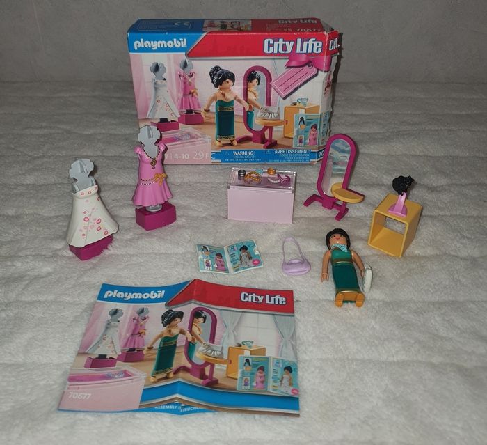 Boutique de mode playmobil