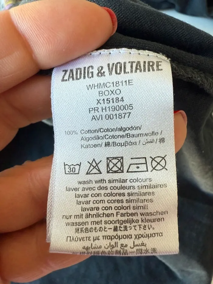 T-shirt tunisien zadig et voltaire - photo numéro 7