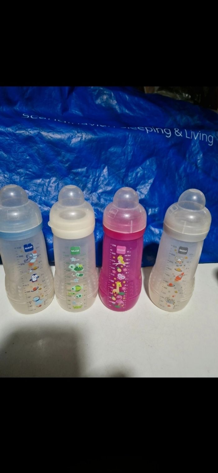 Gros lot de biberons Mam 330ml - photo numéro 3