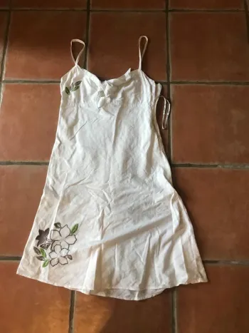 Robe blanche Roxy bon état