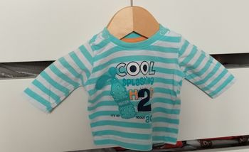 T-shirt ML garçon 0 mois ergee