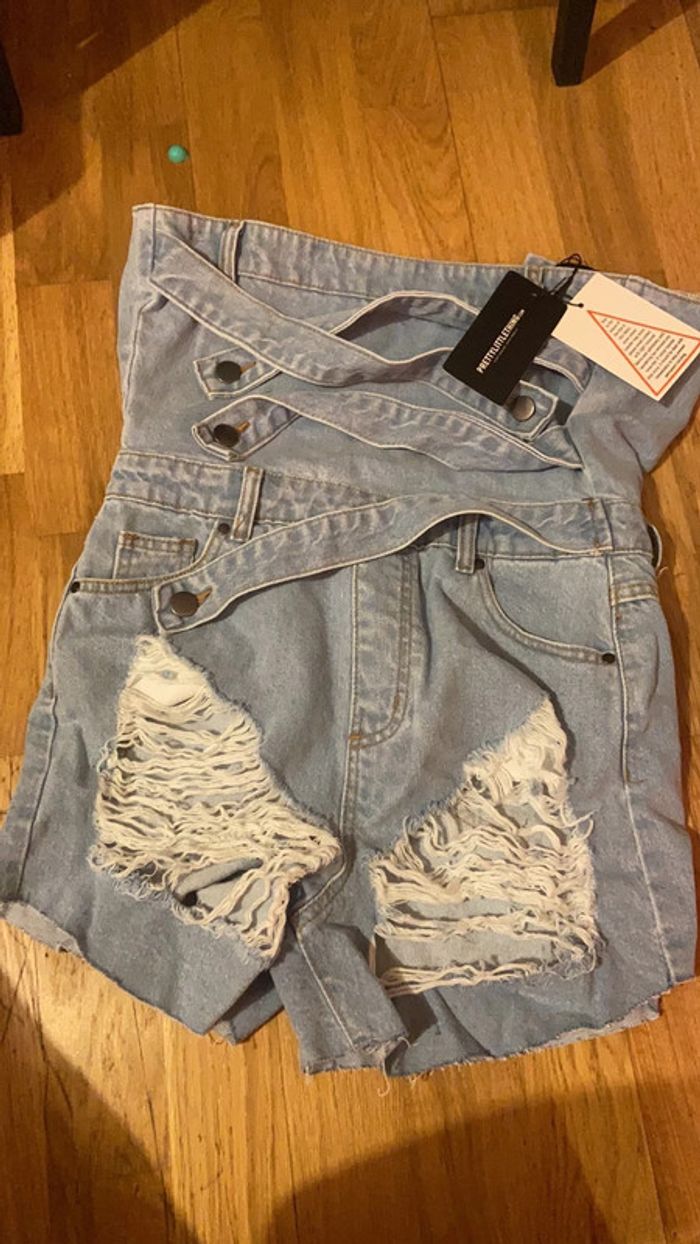 Short en jean