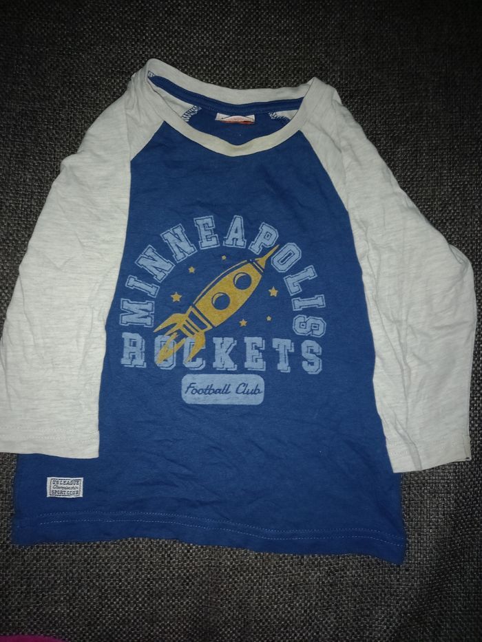 Lot de 7 t-shirts et 1 polo ml 23 mois 2 ans - photo numéro 2