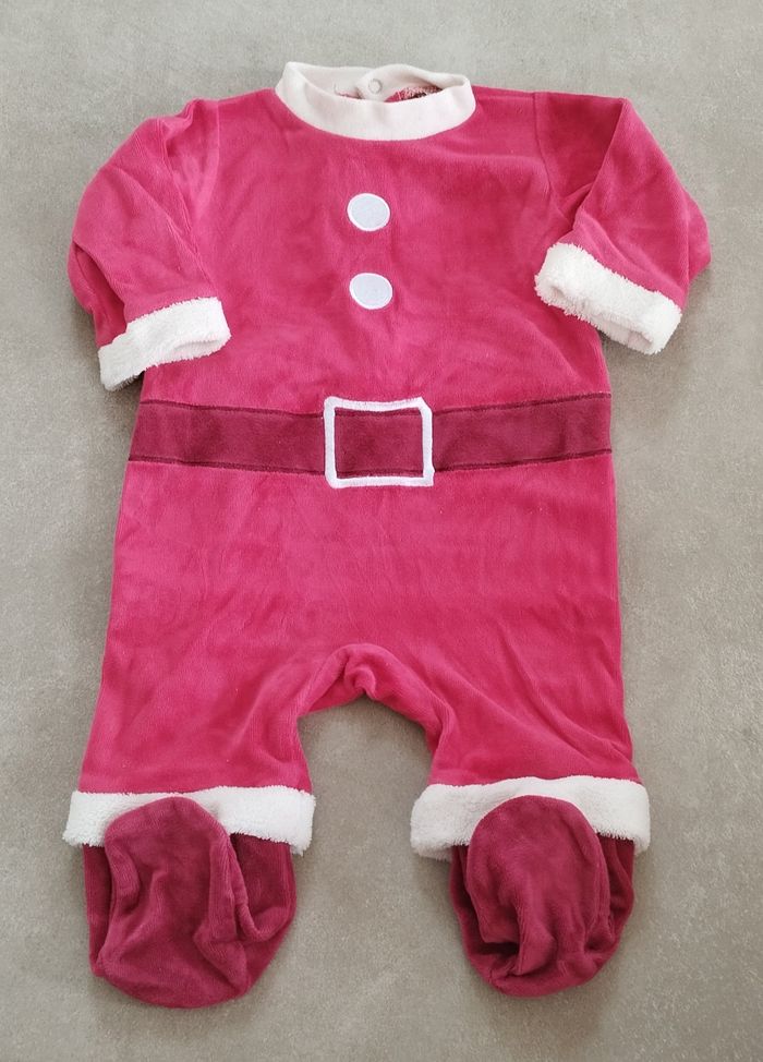 Pyjama de Noël garçon 6 mois trois kilos sept
