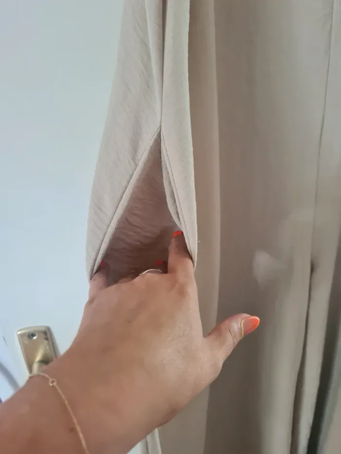 Combi pantalon beige Taille unique - photo numéro 4