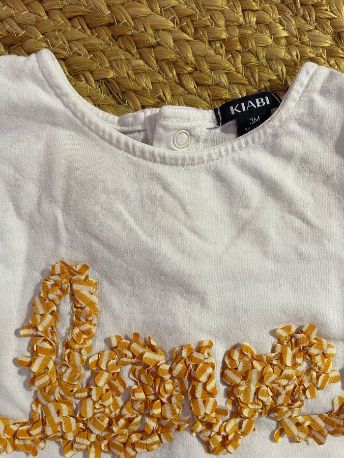 Tee shirt fille 3 mois - photo numéro 2
