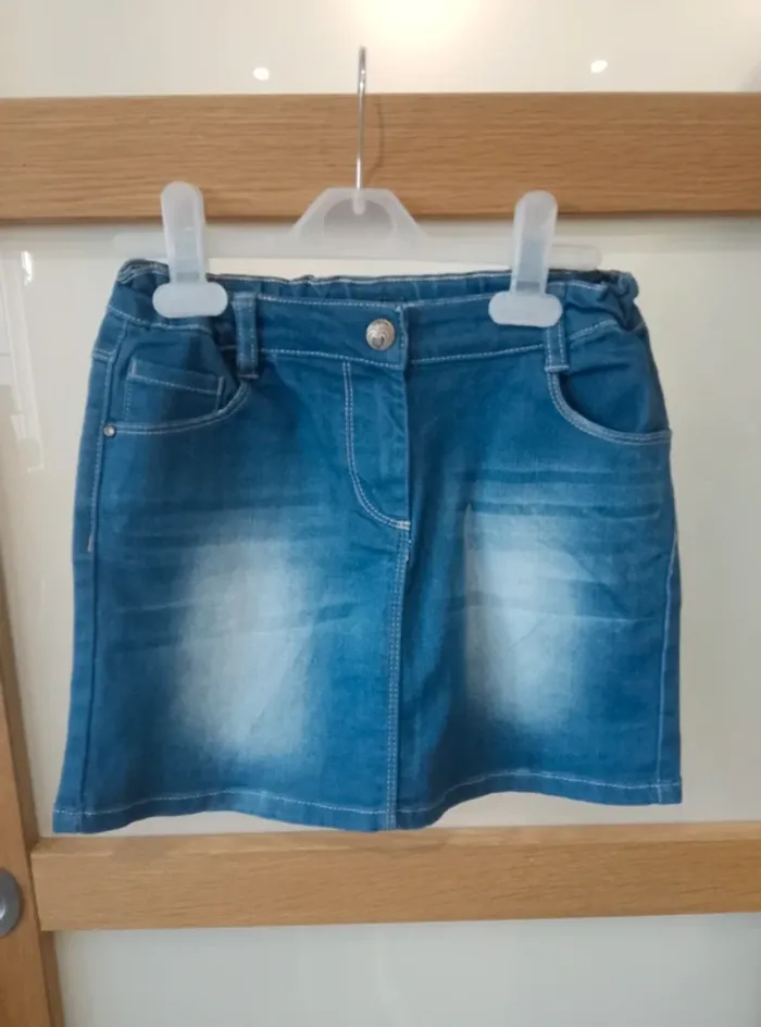 Jupe courte en jean - Fille 10 ans