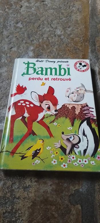 Livre Bambi Vintage