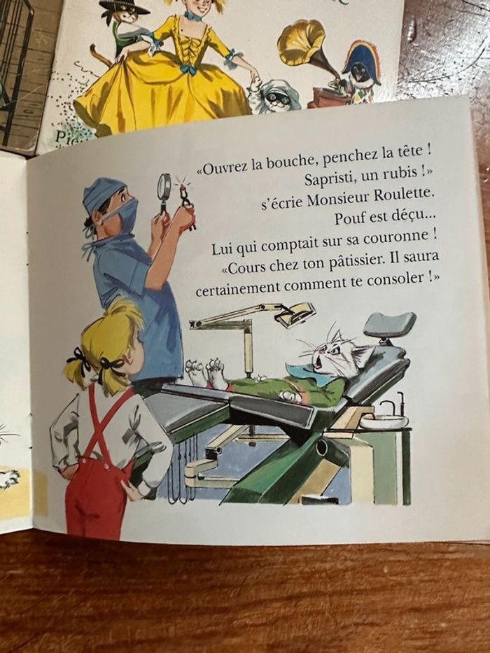 Lot de 4 livres anciens vintage Caroline Pierre Probst Hachette Jeunesse Pouf Noiraud - photo numéro 4