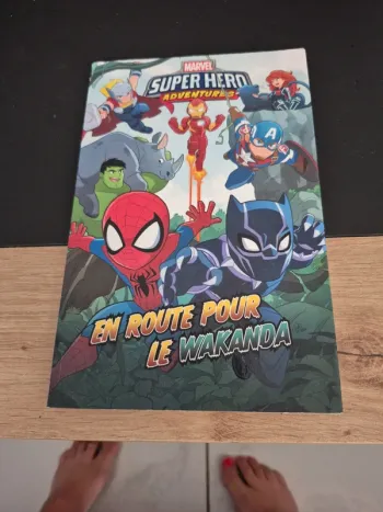 Livre en route vers le wakanda
