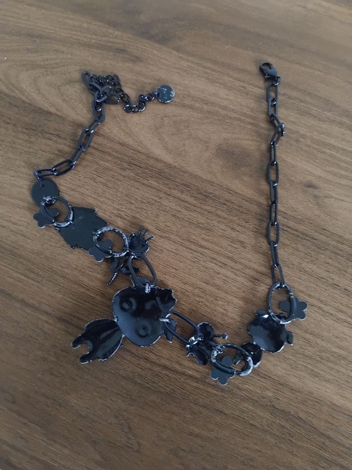 Collier fantaisie  métallique  fille - photo numéro 8