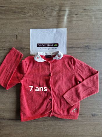 Gilet sergent major 7 ans