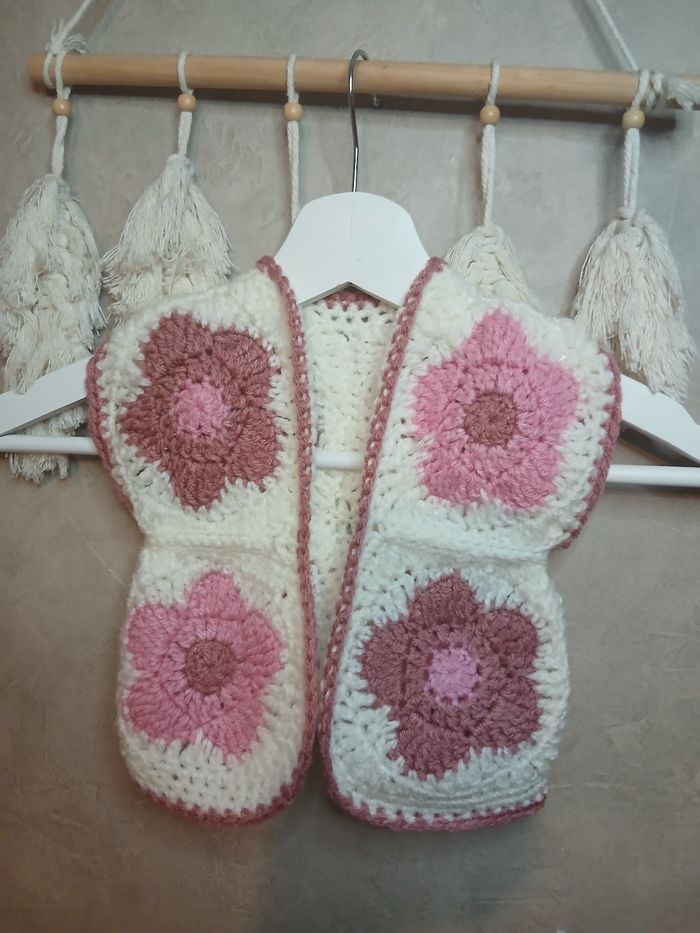 Gilet en laine fille