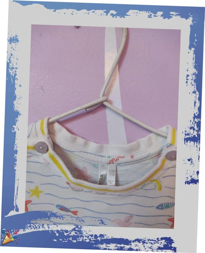 Tunique taille 12 mois marque Orchestra - photo numéro 2