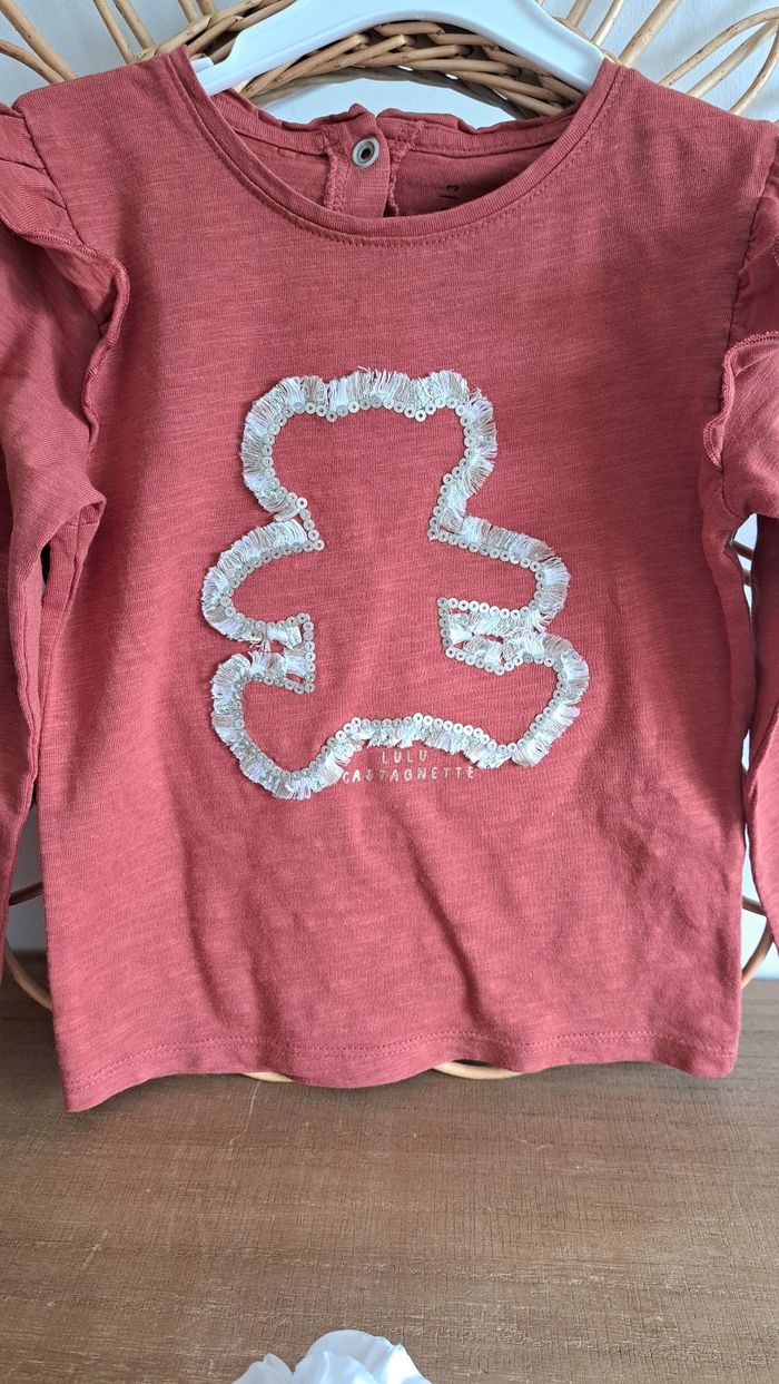 teeshirt lulu castagnette 3ans👧 - photo numéro 3