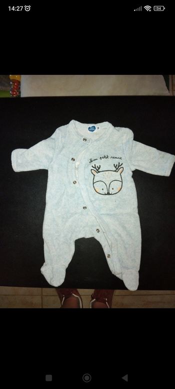 Grenouillères 1 mois